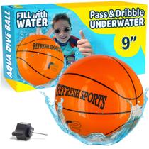 Bola de sinuca, mergulho aquático, basquete, 23 cm, brinquedo subaquático para crianças, melancia