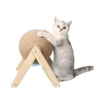 Bola de Sisal para Gato - Brinquedo Resistente para Arranhar