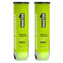 Bola de Tênis Ama Master Pack Com 2 Tubos - 08 Bolas