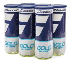 Bola de Tênis Babolat Gold All Court - Pack c/ 6 Tubos