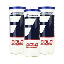 Bola de Tênis Babolat Gold Championship - Pack com 3 Tubos Bola de Tênis Babolat Gold Championship - Pack com 3 Tubos