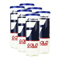 Bola de Tênis Babolat Gold Championship - Pack com 6 Tubos Bola de Tênis Babolat Gold Championship - Pack com 6 Tubos