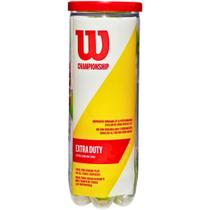 Bola De Tênis C/3 Unidades Championship Extra Duty TB3 WRT1001P - Wilson Bola De Tênis C/3 Unidades Championship Extra Duty TB3 WRT1001P - Wilson