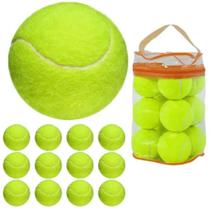 Bola De Tenis Championship Bolsa 12 Bolinhas Verde Kit Mala Treino Werkon Bola De Tenis Championship Bolsa 12 Bolinhas Verde Kit Mala Treino Werkon
