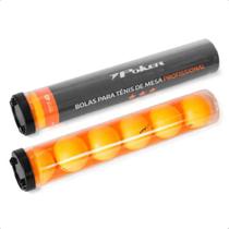 Bola de Tênis de Mesa 3 Estrelas Poker 40mm Pote C/ 6 Pcs