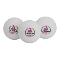 Bola De Tênis De Mesa Joola Magic ABS 40+ Branca Pack Com 03 Unidades Bola De Tênis De Mesa Joola Magic ABS 40+ Branca Pack Com 03 Unidades