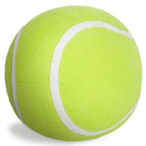 Bola de tênis de pelúcia OurHonor Tennis Ball Plush para crianças de 30 cm