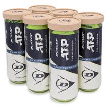 Bola De Tênis Dunlop ATP Championship All Court Pack Com 6 Tubos Bola De Tênis Dunlop ATP Championship All Court Pack Com 6 Tubos