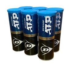 Bola de Tênis Dunlop ATP Official Ball Premium - 6 Tubos