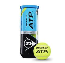 Bola de Tênis Dunlop ATP - Tubo c/ 3 Bola