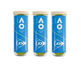Bola de Tênis Dunlop Australian Open - 3 Tubos