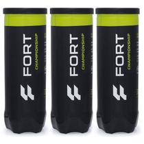 Bola de Tênis Fort Championship - Pack 3 Tubos Bola de Tênis Fort Championship - Pack 3 Tubos