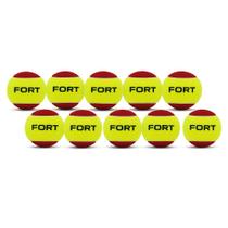 Bola de Tênis Fort Stage 3 Pack Com 12 Bolas Bola de Tênis Fort Stage 3 Pack Com 12 Bolas