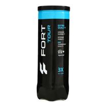 Bola de Tênis Fort Tour - Tubo com 3 Bolas