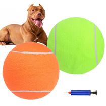 Bola de tênis gigante SCENEREAL, brinquedo para cães, 9,5 polegadas, pacote com 2 Bola de tênis gigante SCENEREAL, brinquedo para cães, 9,5 polegadas, pacote com 2