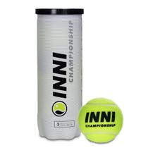 Bola de Tênis Inni Championship - Tubo com 3 bolas