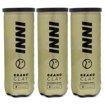 Bola de Tênis Inni Grand Clay Premium Pack com 3 Tubos