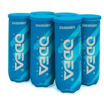 Bola De Tênis Odea Passion - Pac com 6 Tubos de 3 Bolas Bola De Tênis Odea Passion - Pac com 6 Tubos de 3 Bolas