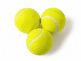 Bola de Tenis Quadra Rapida e Saibro Profissional e Treino Duravel Kit com 3 Unidades Bola de Tenis Quadra Rapida e Saibro Profissional e Treino Duravel Kit com 3 Unidades