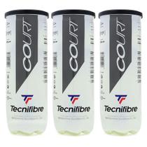 Bola de Tênis Tecnifibre Court Pack com 3 Tubos Bola de Tênis Tecnifibre Court Pack com 3 Tubos