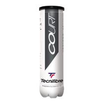 Bola de Tênis Tecnifibre Court Tubo Com 04 Bolas