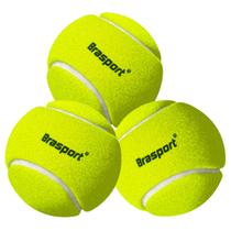 Bola De Tênis Verde Para Treinamento Beach Tênis Profissional 3 Unidades