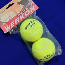 Bola de Tênis Werkon - kit com 2 bolas para Jogo e Treino