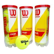 Bola de Tênis Wilson Championship Extra Duty 3 Tubos