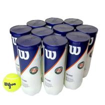 Bola de Tênis Wilson Roland Garros All Court 10 Tubos