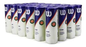 Bola de Tênis Wilson Roland Garros - All Court - Caixa c/ 24 Tubos Bola de Tênis Wilson Roland Garros - All Court - Caixa c/ 24 Tubos