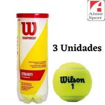 Bola de Tênis Wilson Tubo 3 Unidades