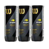 Bola de Tênis Wilson US OPEN - Extra Duty - Pack c/ 3 Tubos Bola de Tênis Wilson US OPEN - Extra Duty - Pack c/ 3 Tubos