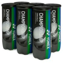 Bola de Tênis Yonex Championship Pack Com 06 Tubos Bola de Tênis Yonex Championship Pack Com 06 Tubos