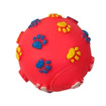 Bola de Vinil para Pets com Efeito Sonoro Sortida - 70444 - CHALESCO