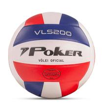 Bola de Vôlei 7Poker Semi Profissional VLS 200 Azul Vermelho