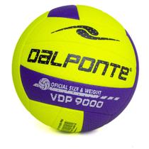 Bola de Vôlei Dalponte VDP 9000 Soft Amarelo Roxo Preto Alta Performance Bola de Vôlei Dalponte VDP 9000 Soft Amarelo Roxo Preto Alta Performance