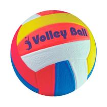 Bola De Volei De Eva Colorida Praia Piscina Sítio Campo - Apolo Brinquedos