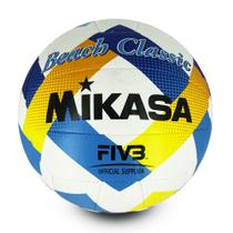 Bola de Vôlei de Praia Mikasa BV543-Y Aprovada FIVB Costurada Bola de Vôlei de Praia Mikasa BV543-Y Aprovada FIVB Costurada