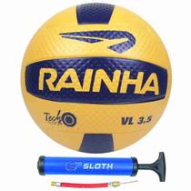 Bola de Vôlei de Quadra / Praia Rainha VL 3.5 Oficial + Bomba de Ar