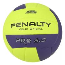 Bola de Vôlei Esportiva Jogo TermoTec Dupla Camada de Colagem Penalty 6.0 Pro Bola de Vôlei Esportiva Jogo TermoTec Dupla Camada de Colagem Penalty 6.0 Pro