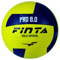 Bola de Vôlei Oficial Finta PRO 8.0 Amarela