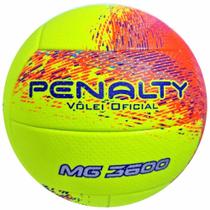 Bola de Vôlei Oficial Penalty MG 3600 Verde/Vermelho/Azul