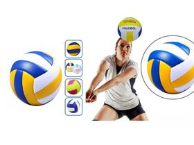 Bola De Vôlei Para Quadra Praia Tamanho Padrão C/ Bomba