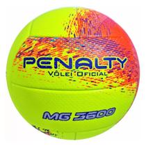 Bola De Volei Penalty Mg 3600 Xxi Amarelo/Laranja