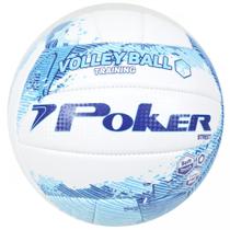 Bola de Vôlei Poker Training Street Branco Azul