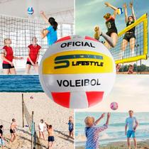 Bola De Vôlei Praia E Quadra Durável Voleibol Profissional Areia Piscina material sintético Competições Torneios