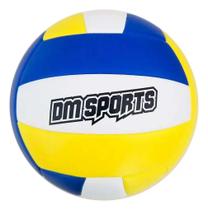 Bola de Vôlei Quadra e Praia DM Toys N5 Cor Amarelo Escuro Boa performance em jogos recreativos e de treino Bola de Vôlei Quadra e Praia DM Toys N5 Cor Amarelo Escuro Boa performance em jogos recreativos e de treino