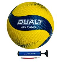 Bola de Vôlei Quadra Praia Dualt Vp200 Pvc Soft + Bomba