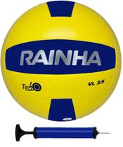 Bola de vôlei rainha vl 3.5 oficial + bomba de ar Bola de vôlei rainha vl 3.5 oficial + bomba de ar