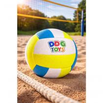 Bola de Vôlei Semi Profissional DDG5311 para Brincadeiras em Grupo Infantil Branco Bola de Vôlei Semi Profissional DDG5311 para Brincadeiras em Grupo Infantil Branco
